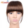 Synthetic Straight Front Neat Fringe Clip In Bangs